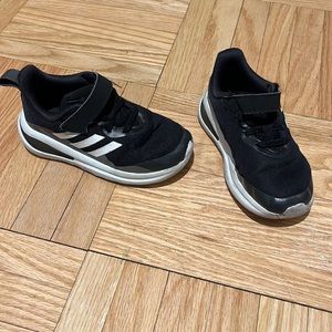 Adidas Black Toddler Sneakers size 9